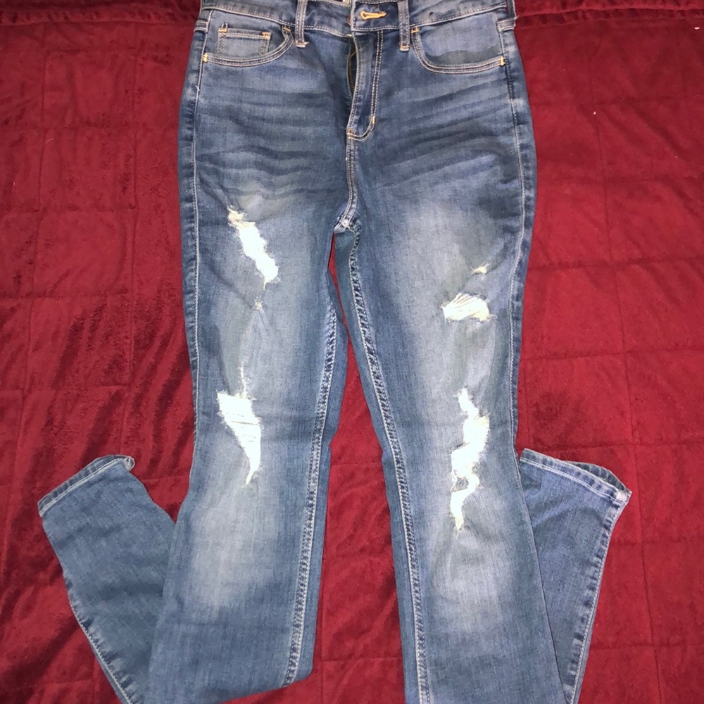 Brand new Hollister co high rise skinny jeans